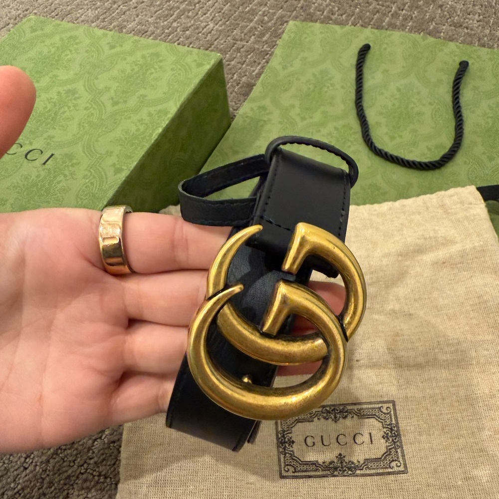 Gucci Marmont Authentic Belt 1 inch
807212526 SIZE 75